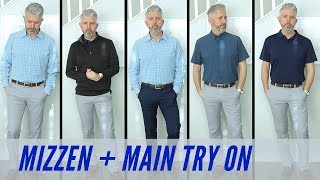 Mizzen And Main Mens Try On [upl. by Emarej]