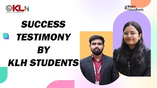 Student Testimonials  KL University Hyderabad [upl. by Aevin]