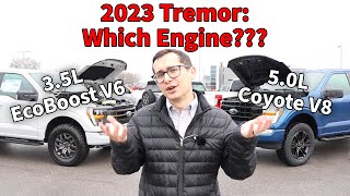 Which 2023 F150 Tremor Engine should you buy V8 vs V6 [upl. by Grearson]