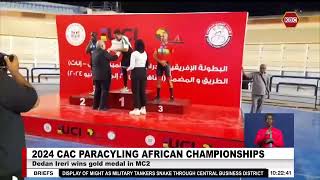 2024 CAC Paracyling African Championships I Dedan Ireri wins gold for Kenya [upl. by Aneeres]