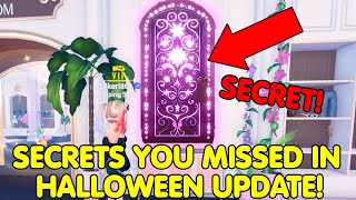 SECRETS THAT YOU MISSED IN THE NEW DRESS TO IMPRESS HALLOWEEN UPDATE [upl. by Ahgem]