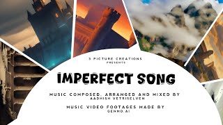 Imperfect Song  Musical Video  4K  3 Picture Creationss Playlist [upl. by Hays]