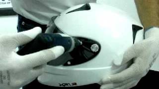 NEXX HELMETS XR1R VIDEO TUTORIAL 23  How to replace the Visor  Como substituir a Viseira [upl. by Roper]