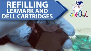 How to Refill Lexmark and Dell Inkjet Cartridges [upl. by Magill]