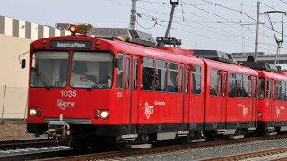 San Diego Trolley Siemens U2 Cars 1981  2015 [upl. by Evanne]