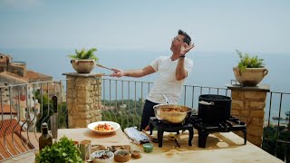 Gino D’Acampo shows you how to make Linguine alla Puttanesca  Gino’s Italian Family Adventure [upl. by Nylleoj]