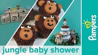 Baby Shower Themes How to Plan a Jungle Baby Shower Party  Pampers [upl. by Liddie565]