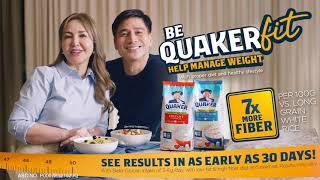 Busy life Be Quaker Fit Help Manage Weight with Quaker Quaker7xMoreFiber [upl. by Aiuqcaj]