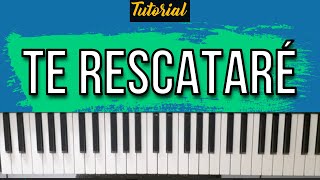 Te Rescataré  Priscilla Bueno  TUTORIAL ACORDES  Prisca Piano  Facil [upl. by Scharff940]