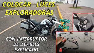 Instalar exploradoras sin cortar cables  paso a paso  de 3 cables  v200 [upl. by Yacano567]