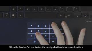 ASUS NumberPad Reinventing the Touchpad  ASUS [upl. by Anilok343]