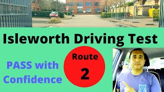 UK Driving Test Routes 2 of 5 Isleworth UrduHindiPunjabiUKASIA [upl. by Ebeneser213]