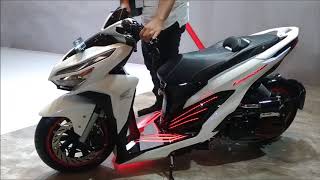 Modifikasi Honda All New Vario 150 Extreme Low Rider Edan Pakai Air Suspension [upl. by Waylan]