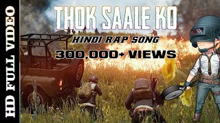 PUBG RAP SONG  THOK SAALE KO  TOFIK TC [upl. by Sheeb]