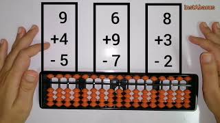 Addition and Subtraction using Big Friends on Abacus  InstAbacus [upl. by Amehsat]