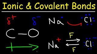 Ionic Bonds Polar Covalent Bonds and Nonpolar Covalent Bonds [upl. by Suivart450]