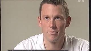 Tour de France 2000  Rest day interview  Lance Armstrong on talent Ullrich amp the gift on Ventoux [upl. by Asilahs]