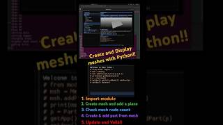 HOW to create FEM  SPH Meshes with gmsh amp Python code scripting [upl. by Eedya]