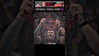 Solo Sikoa Fake Triple chief vs Roman Reigns Original Triple chief WWE  romanreings shorts wwe [upl. by Reld979]