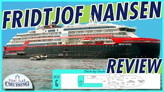 Take an Icelandic EXPEDITION Cruise 🇮🇸 Hurtigruten Fridtjof Nansen Review amp DeckByDeck Tour 2023 [upl. by Diena602]