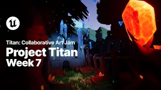 Project Titan Collaborative Art Jam  Week 7 [upl. by Eenal152]