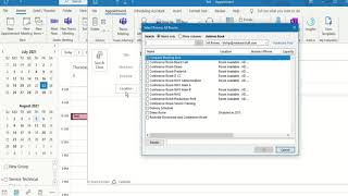 How to Book a Conference Room for Your Microsoft Outlook Meeting [upl. by Kcirdes]
