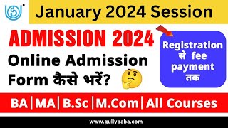 IGNOU Admission 2024 january session  How to Fill Form Online  IGNOU Admission 2024 Last Date [upl. by Pavyer86]