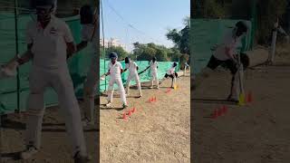 One hand drive practice  😎  cricket shprts dream [upl. by Adialeda]