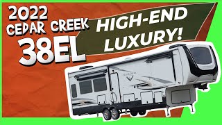 2021 Forest River RV Cedar Creek Champagne Edition 38EL Luxurious [upl. by Malchy]