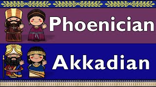 SEMITIC PHOENICIAN amp AKKADIAN [upl. by Annawahs]