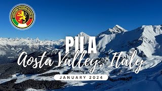 Pila Ski Trip  January 2024 [upl. by Greenland]