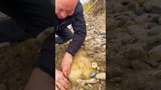 precious stone found in the river bank shortsvideo [upl. by Atilrep287]