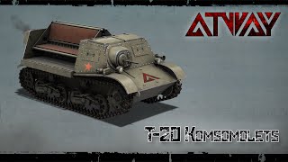 Heroes amp Generals T20 Komsomolets Герои и Генералы Т20 Комсомолец [upl. by Namajneb]