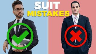 10 SUIT MISTAKES MEN MAKE  How a Suit Should Fit [upl. by Assirok420]