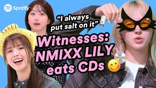 Does NMIXX LILY actually eat CDs 💿ㅣSpot ON Part 2 [upl. by Dupuy102]