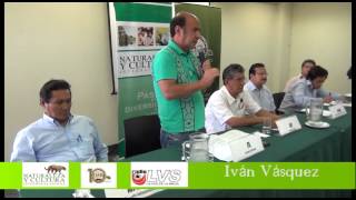 Firma del Pacto de Gobernabilidad Socio Ambiental para Loreto  Intervención candidato Iván Vásquez [upl. by Rastus672]