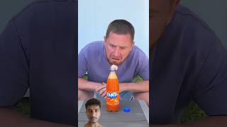 Transforming Fanta into Crystal Clear Liquid Using a Paper Towel😱😱youtubeshorts comedy viral [upl. by Ainirtac]