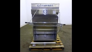 Used Germfree Laboratories Bench Top Bioflow Chamber Biological Safety Cabinet  stock  47361001 [upl. by Haila]