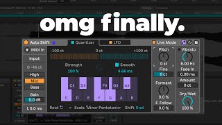 Ableton Native Pitch Correction Auto Shift [upl. by Faxan]