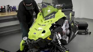 Remove the Hood and Side Panel  Sled Ready Tips  Polaris Snowmobiles [upl. by Egin295]