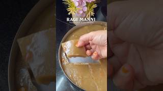 Ragi Manni authenticfood shorts ragi [upl. by Ytiak490]