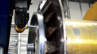 FKD 8060 CNC 5axis turning and milling lathe center [upl. by Paulson10]