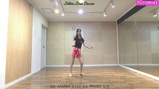 Fiesta Forever Line dance  DEMO amp TUTORIAL [upl. by Gisele]