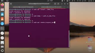 How to InstallRemove deb files in the Ubuntu command line [upl. by Robinette]