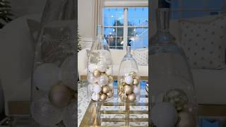 Cloche styling for the holidays christmas holidaydecor merrychristmas diy christmasdecor home [upl. by Chemash90]