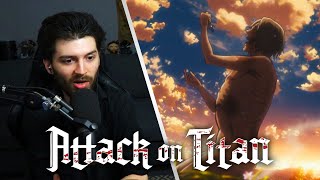 Attack on Titan 2x12 Reaction quotScreamquot [upl. by Yerfej]