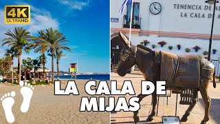 Discover LA CALA DE MIJAS on Foot  4K Walking Tour Spain Costa del Sol [upl. by Kantos937]