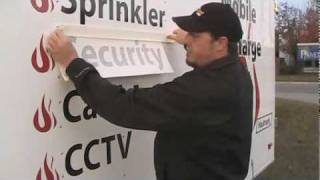 Applying Vinyl Letters and Graphics to a Trailer  Part 1 [upl. by Oigroig966]