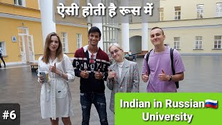 Indian Visiting Top Russian University in Moscow Russia  Met Indian students [upl. by Duax90]