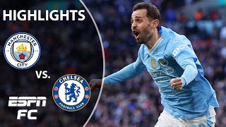 Manchester City vs Chelsea  FA Cup Semifinal Highlights  ESPN FC [upl. by Lough]